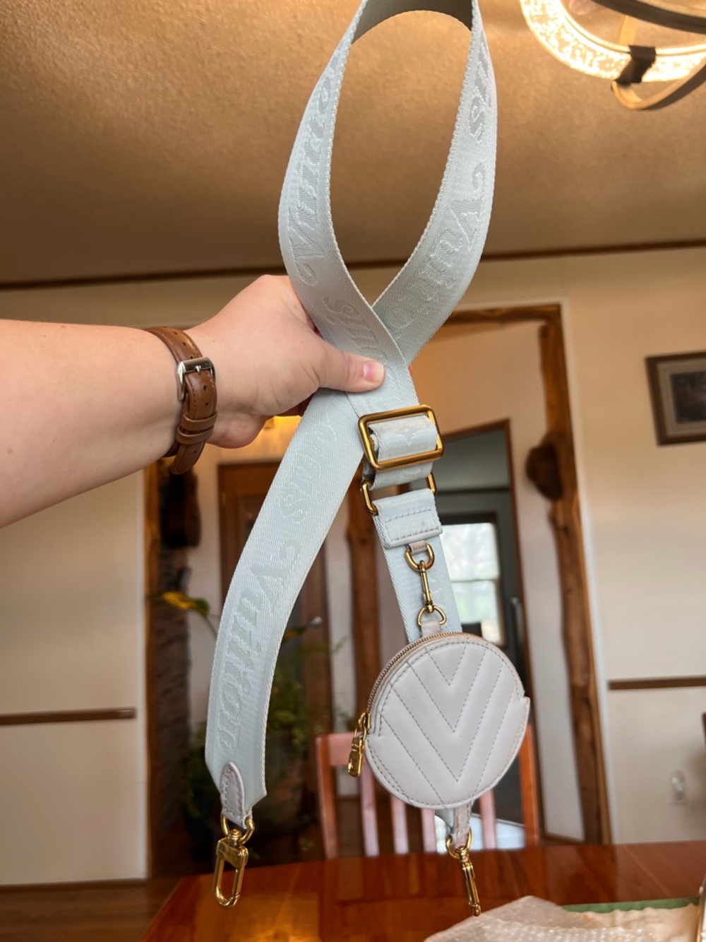 Louis Vuitton Jacquard strap with coin purse